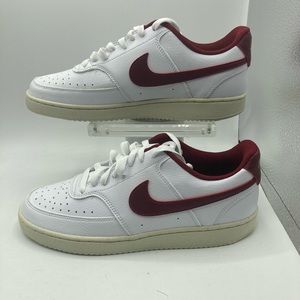 Nike Court Vision Low Team Red/ White Sneakers (Women’s) Size 9